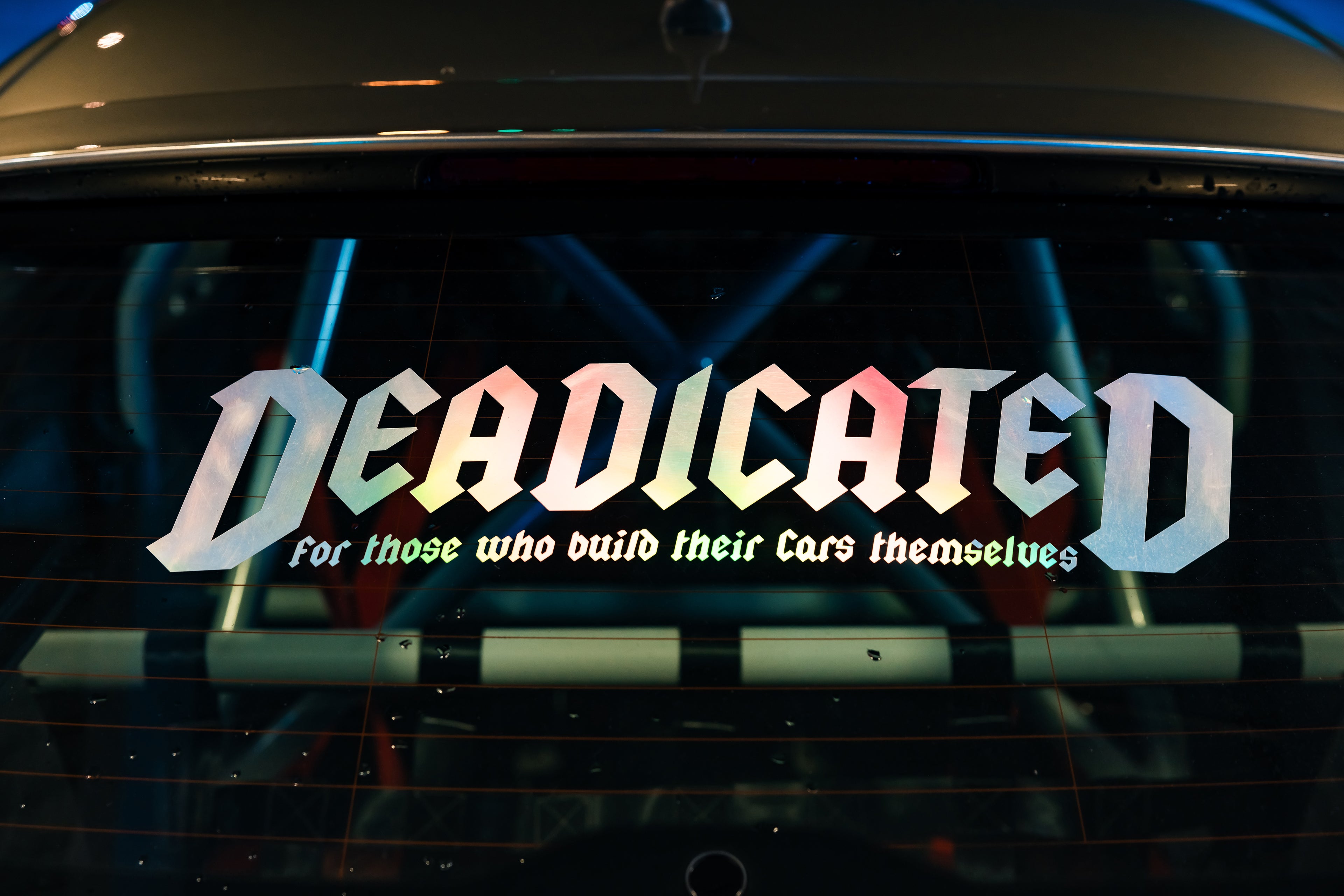 DEADICATED STICKER